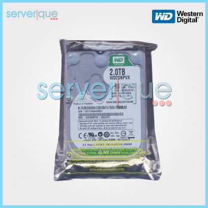 WD20NPVX Western Digital Green 2TB 5.4K SATA 6G 8MB 2.5" Internal HDD